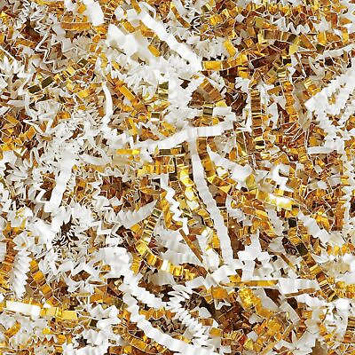 #ad 1 2LB Crinkle Cut Paper Shred Filler for Gift Wrapping Basket Filling Birthda... $21.09