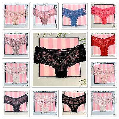 VS Victorias Secret Lace Sexy So Obsessed Bombshell Cheeky Panty XS S M L XL $12.99