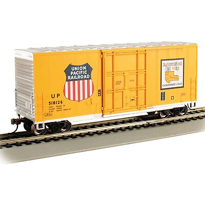 #ad HO Gauge Bachmann Union Pacific Hi Cube Boxcar #518126 $29.99