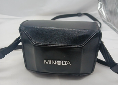 #ad MINOLTA Hi Matic AF2 35mm Film Camera with Case Tested $80.00