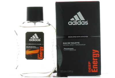 #ad Deep Energy by Adidas for Men EDT Cologne Spray 3.4 oz. Shopworn NEW $64.79