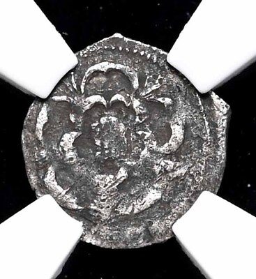 #ad ENGLAND. Charles I 1625 1642. Hammered Silver Halfpenny S 2851 NGC VF Details $125.00
