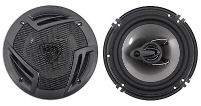 #ad Pair Rockville RV6.3A 6.5quot; 3 Way Car Speakers 750 Watts 140 Watts RMS CEA Rated $34.95