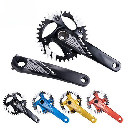 #ad Mountain Bike Crankset Hollow with BB Crank Arm 170MM 104BCD 34 36T Chainring $135.00