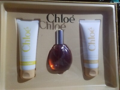 #ad Vintage Chloe Gift Set 1.7 oz. Cologne 2.5 oz. Shower Jel amp; Lotion. $199.00