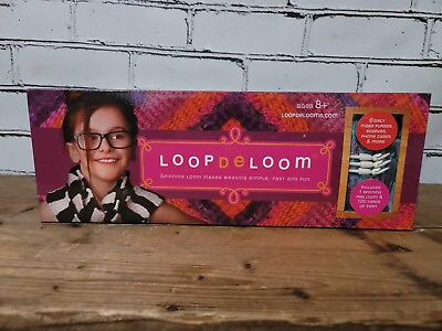 #ad NEW Loop De Loom Weaving Spinning Loom Kit amp; Yarn 8 Years Best Toy Award $19.99