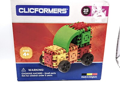 #ad Nature Clicformers 22 Piece Building Set CAR Educational Building Blocks Set $7.50