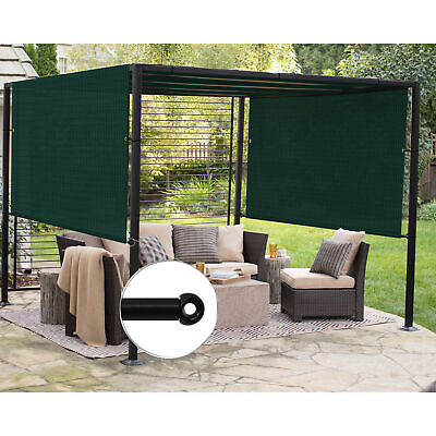 #ad Universal Replacement Pergola Shade Cover Canopy w Rod Pocket 6 FT green $163.99