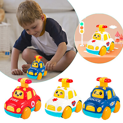 #ad Baby Toy Cars For 1 Year Old Boy Gifts Press And Go Car Educational Toys For 2 $9.53