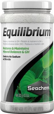 #ad Seachem Equilibrium 300g Fish Tank Aquarium Additive Treatment $12.73