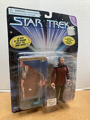 #ad Star Trek Admiral William T. Riker Action Figure Playmates 1996 $8.99
