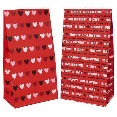 #ad 30 Pcs Valentines Day Gift Bags for Kids Classroom Exchange Presents or Goodi... $17.35