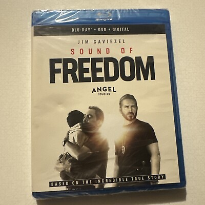 #ad Sound Of Freedom Blu Ray DVD Digital New Sealed $15.99