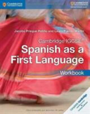 #ad Cambridge Igcse r Spanish as a First Language Workbook Paperback or Softback $21.74