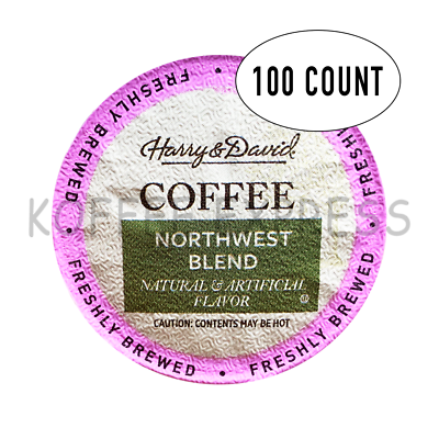 Harry amp; David Coffee Northwest Blend 100 Single Serve Cups $49.50