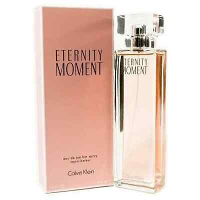 #ad #ad ETERNITY MOMENT by Calvin Klein 3.4 oz edp Perfume New in Box $27.92