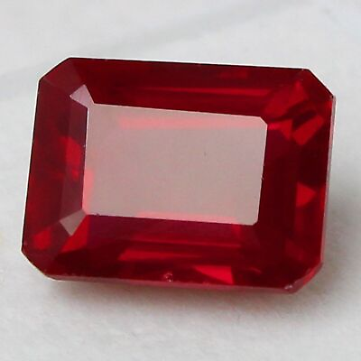 #ad Certified Natural Burma Pigeon Blood Red Ruby 8x6 mm Emerald Loose Gemstone l032 $7.99