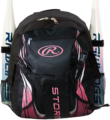 #ad South Softball Backpack for Girls Storm Girls Softball Bag Ideal for Tball $41.08