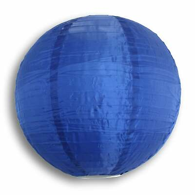 #ad 30quot; Navy Blue Jumbo Shimmering Nylon Lantern Even Ribbing Durable Dry Outdoor $45.69