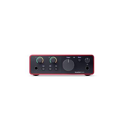 #ad Focusrite Scarlett Solo 4th Gen USB Audio Interface with Scarlett Mic Pre $139.99