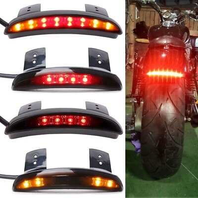 #ad #ad Motorcycle LED Turn Signals Brake Tail Light For Honda Shadow Spirit VT 1100 750 $10.99