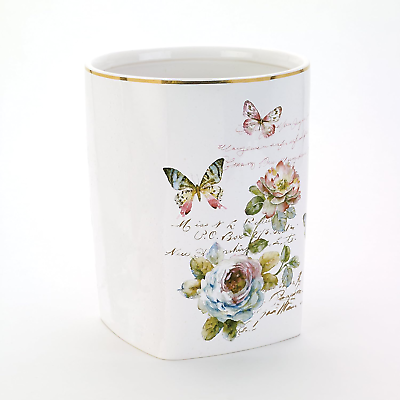#ad Wastebasket Decorative Trash Can Butterfly Inspired Home Decor Butterfly Ga $63.99