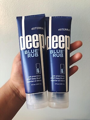#ad doTERRA Deep Blue Rub 4 oz New Sealed FREE SHIPPING 2 Pack $23.99