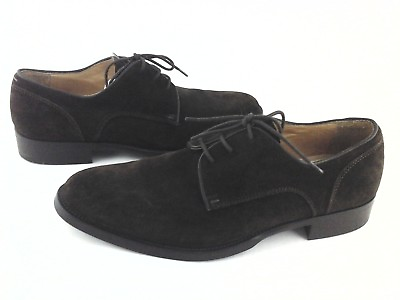 #ad COACH Oxfords Andie Brown Suede Dress Casual Shoes Italy Men#x27;s US 10.5 43.5 $225 $109.85