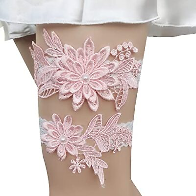 #ad Bride Wedding Lace Garters Stretch Flower Garter Set Bridal Garters Costume f... $13.13