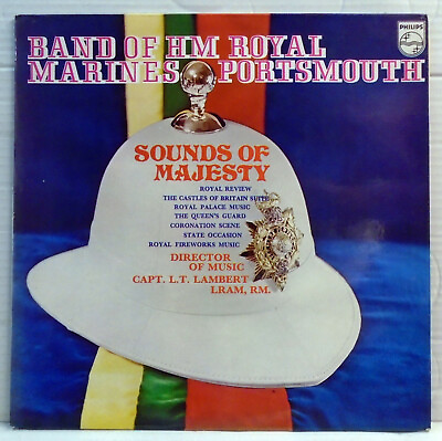 #ad Band HM Royal Marines Sounds of majesty vinyl LP Philips 6308048 GBP 9.99