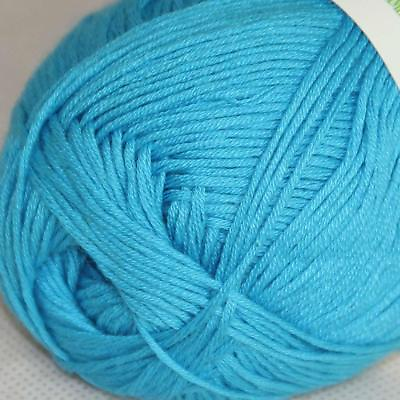 #ad Sale New 1 Skein x 50g Soft Bamboo Cotton Baby Hand Knit Shawls Crochet Yarn 19 $4.49