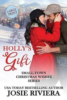 #ad Hollys Gift: Large Print Edition Paperback By Riviera Josie GOOD $7.66