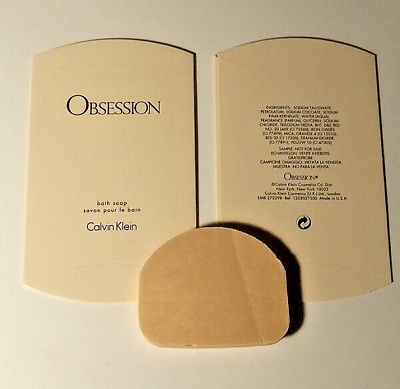 CALVIN KLEIN OBSESSION for WOMEN 1 OZ Perfumed BATH SOAP $11.99