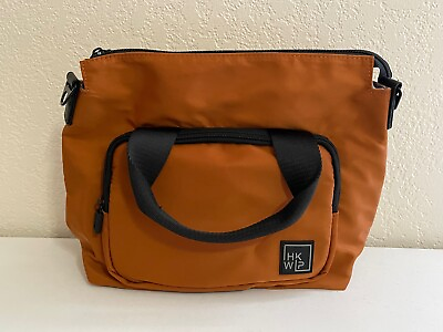 #ad Ihkwip Burnt Orange Color New Mini Tote Crossbody Bag $35.00