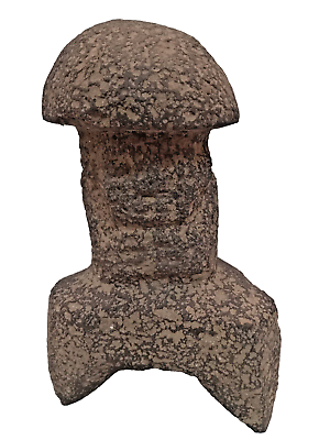 #ad Pre Columbian MesoAmerican Shamanic Mushroom Stone W Deity $2900.00