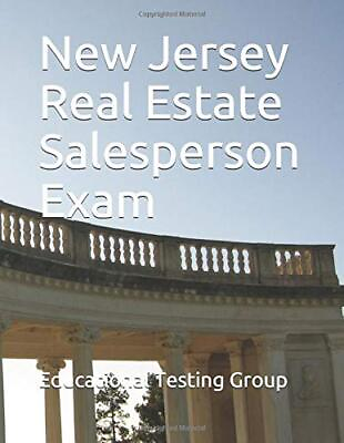 #ad NEW JERSEY REAL ESTATE SALESPERSON EXAM By Educational Testing Group *BRAND NEW* $40.95