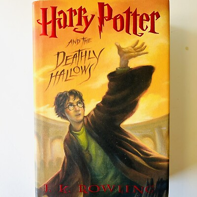 #ad Harry Potter And The Deathly Hallows J. K. Rowling First Edition USA July2007 HC $25.00