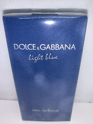 Light Blue Eau Intense Dolce and Gabbana for Women 1.6 oz EDP Spray NEW SEALED $47.99
