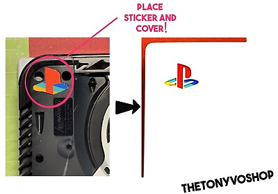 #ad Playstation 5 Ps5 Vinyl Logo Sticker Underlay Logo Insert for Plates $5.00