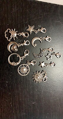 #ad 10 Pack Jewelry Charms $11.00