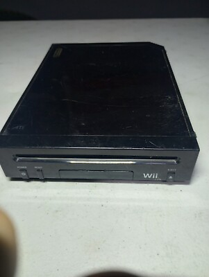 #ad Nintendo Wii Family Edition RVL 101 512MB Black $38.00