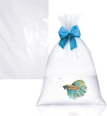 #ad Plastic Aquarium Fish Shipping Bags Watertight 2mil 1000ct All Size $177.28
