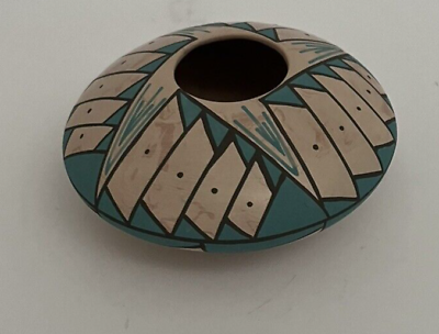 #ad Mata Ortiz Pottery Abigail Marin Seed Pot Handmade Paquime Mixed Clay Mexico Art $42.00