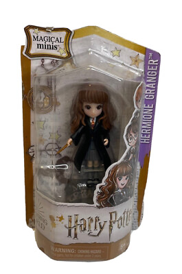 #ad Harry Potter Hermione Granger Figure Wizarding World Magical Mini 3quot; Collectible $6.99