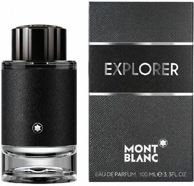 Explorer by Mont Blanc Men cologne for him EDP 3.3 3.4 oz New in Box $46.33