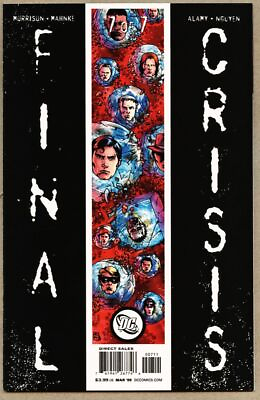 #ad Final Crisis #6 2009 nm 9.4 1st app Calvin Ellis Black Superman Standard Cover $16.00