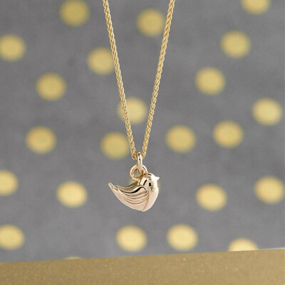#ad #ad Pretty Bird 18k Yellow Gold Plated Necklaces Pendants Women Anniversary Jewelry C $2.73