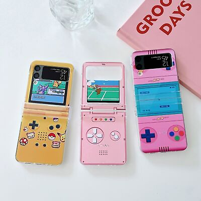 #ad For Samsung Galaxy Z Flip 5 4 3Cute Patterned Game Cartoon Shockproof Case Cover $12.57