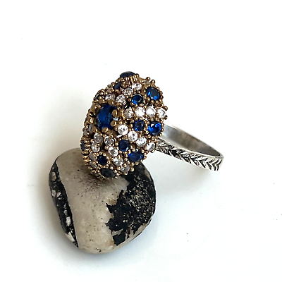 #ad Handmade Ladies Ring Turkish Silver Ring Women Sapphire Ring 925k silver 5 15 $30.00