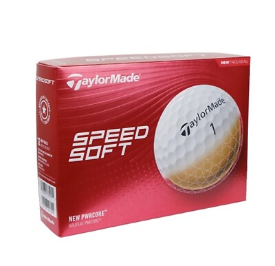 #ad TaylorMade SpeedSoft 2024 Golf Ball Pack Of 12 New $18.99